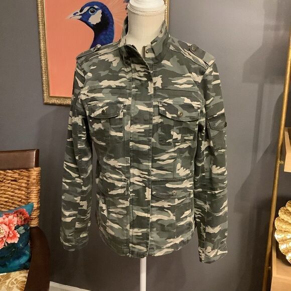 Kensie Jeans Lightweight Camo Jacket 🤩😎🥰 - Picture 1 of 9